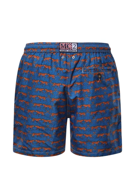 Slip de baie Mc2 Saint Barth cu imagine albastru