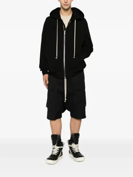 Pantaloni scurți cargo Rick Owens negru