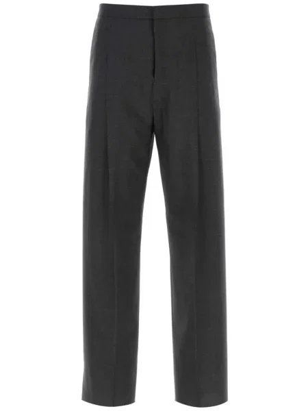 Pantaloni Givenchy de lână gri