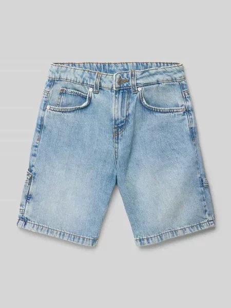 Bermudy o kroju baggy fit z czystej bawełny Tom Tailor