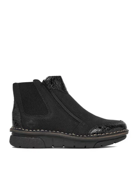 Botine Rieker negru
