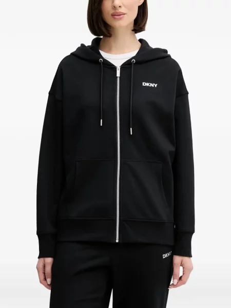Hanorac cu glugă Dkny negru