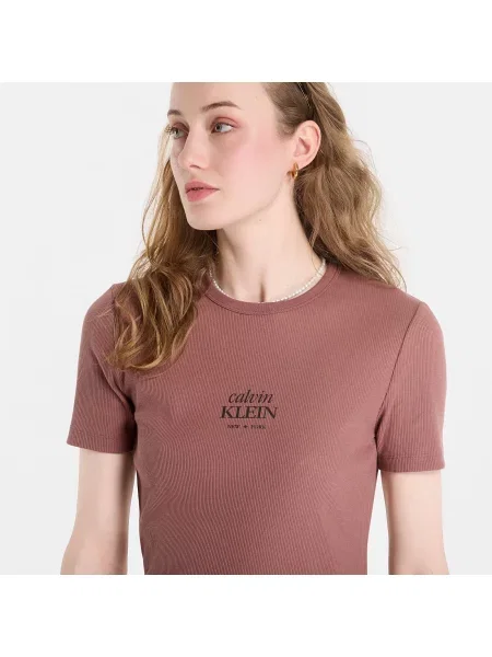 Calvin Klein Jeans Rochie de vară deschis maro