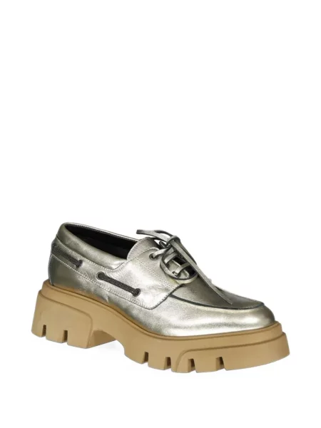 Pantofi loafer Brunello Cucinelli cu platformă