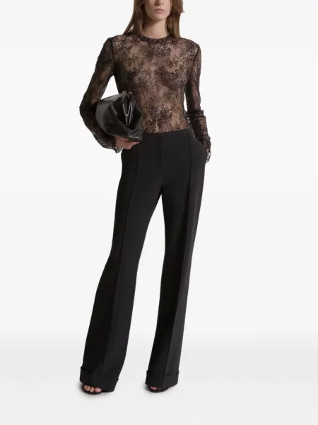 Pantaloni Alberta Ferretti negru