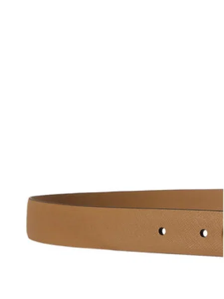 LAUREN RALPH LAUREN Nadrágszíj Világosbarna