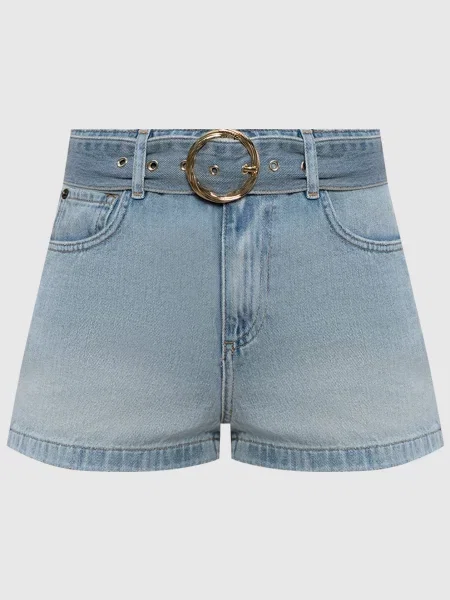 Джинсовые шорты Twinset голубые