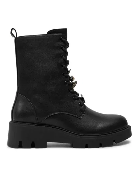 TWINSET Pohodni čevlji črna