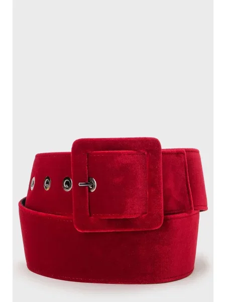 Ремінь Max Mara червоний