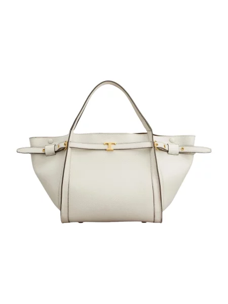 Shopperka Tod's skórzana biała