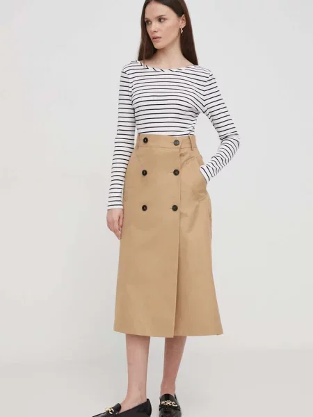 Μακρυμάνικη μπλούζα Barbour λευκό