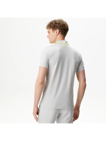 Lacoste Polo O Regularnym Kroju szary