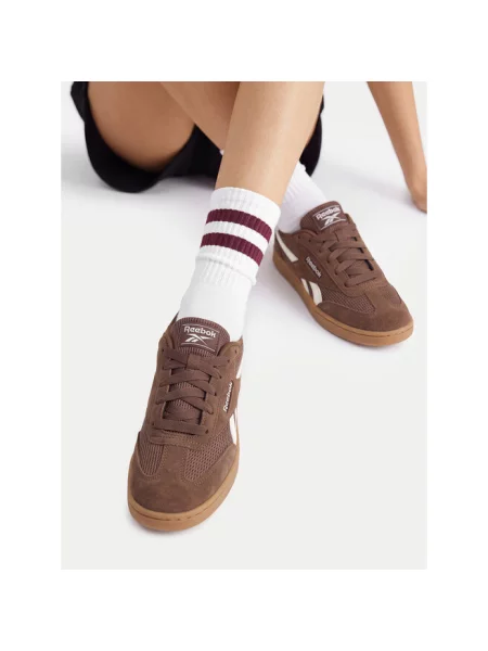 Sneakersy Reebok brązowe