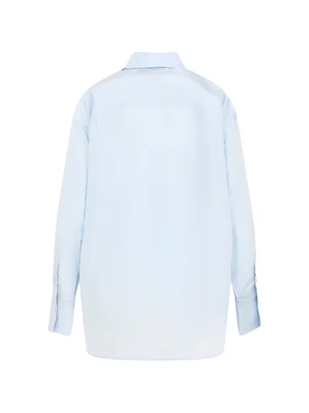 Cămașă Carven cu perle albastru
