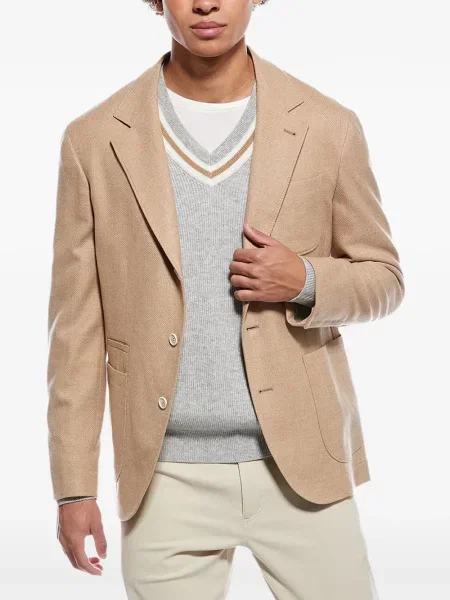 Sacou Brunello Cucinelli cu rever