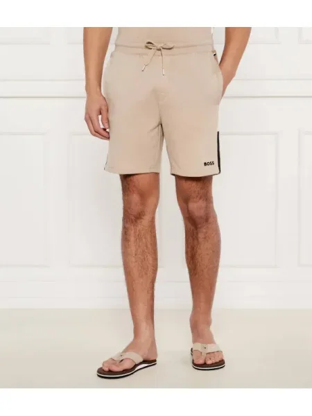 BOSS BLACK Pantaloni scurți Iconic negru