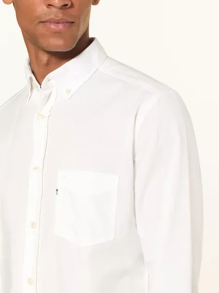 Olymp Koszula Casual Regular Fit weiss biała