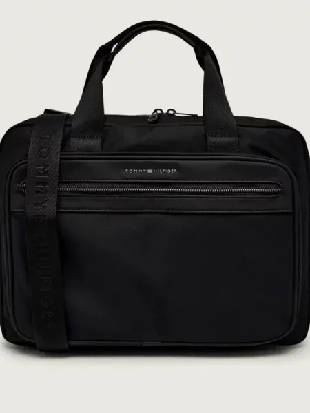 Tommy Hilfiger Geantă pentru laptop negru