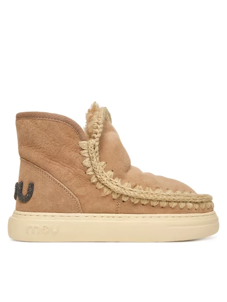 Дутики Mou коричневые