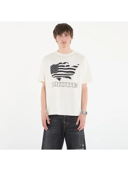 RHUDE Banner Tee T-shirt biała