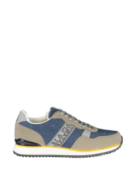 Sneakerși Napapijri cu imagine albastru