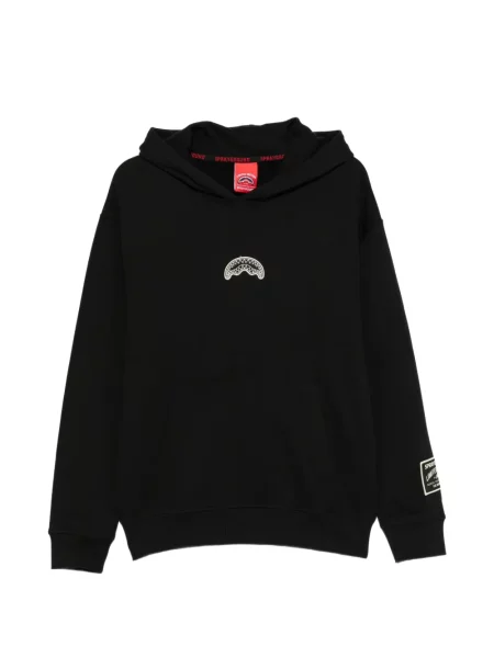 Hanorac cu glugă Sprayground cu autograf negru