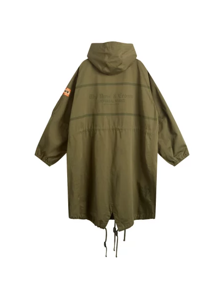 Parka Universal Works oliwkowa