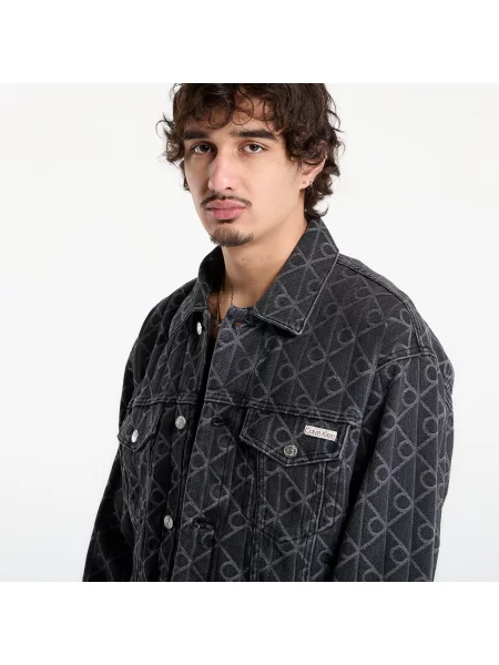 Jachetă Calvin Klein Jeans Emblem Jacket Black L negru