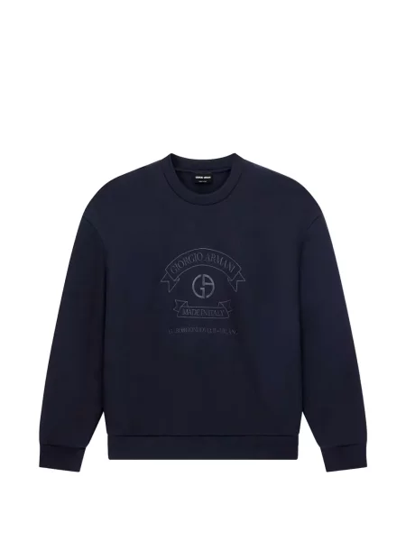 Hanorac Giorgio Armani cu autograf albastru