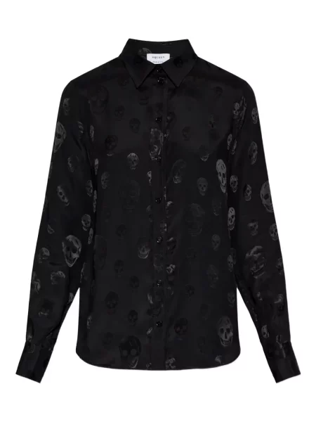 Top Alexander Mcqueen negru