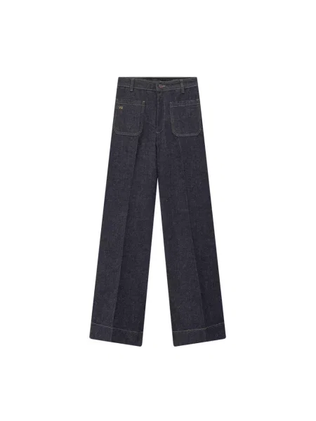 Jeansy Victoria Beckham niebieskie