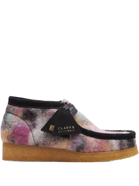 Botine Clarks de lână negru