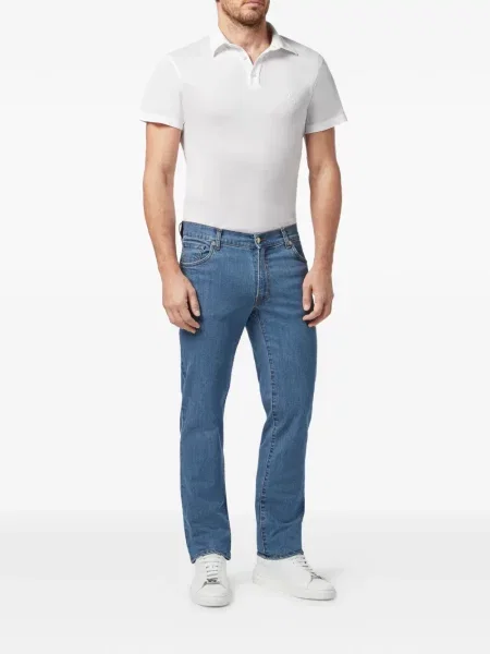 Blugi Billionaire cu 5 buzunare albastru