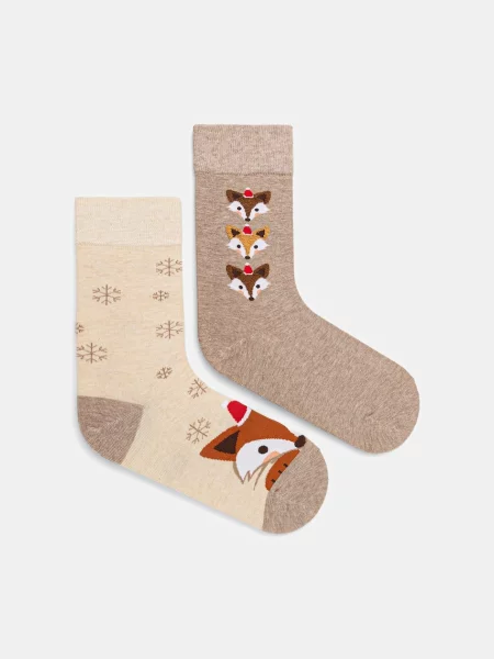 Чорапи Medicine 2 броя бежово