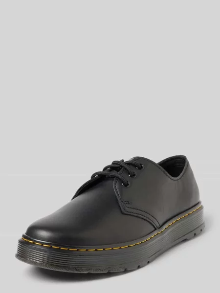 Półbuty sznurowane z profilowaną podeszwą model Brookline' Dr. Martens czarne