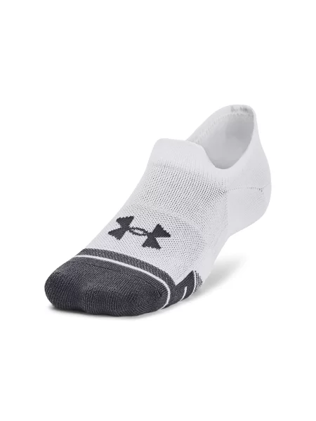 Шкарпетки Under Armour Performance Tech Ultra Low 3 пари white/white/jet gray білі