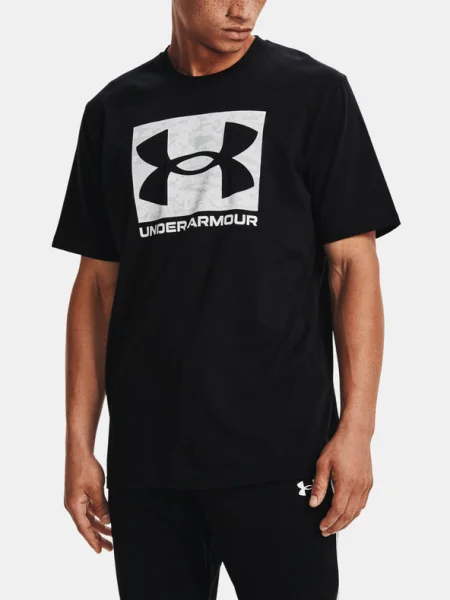 Тениска Under Armour Abc Camo Boxed Logo Short Sleeve T-Shirt Black XL черно