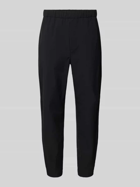 Spodnie o kroju slim fit o luźnym kroju z kieszeń z tyłu Ck Calvin Klein czarne