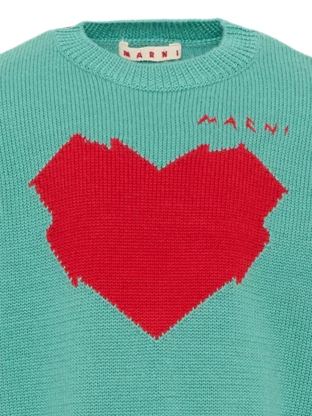 Sweter dziecięcy Marni zielony