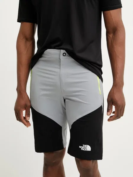 Къси панталони The North Face Felik Slim Tapered Short Monument Grey/ TNF Black 32 сиво
