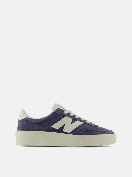 Замшеві Жіночі Кеди низькі New Balance фіолетовий