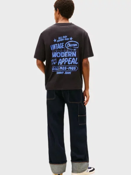 Футболка Tommy Jeans чорна