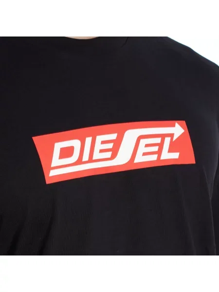 DIESEL Majica T-DIEGOR crna