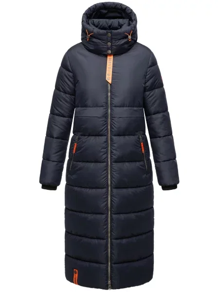 NAVAHOO Palton de iarnă bleumarin portocaliu