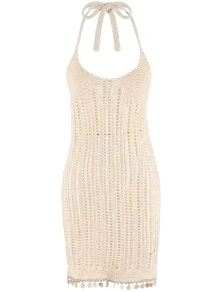 Trendyol Rochie de plaja ecru