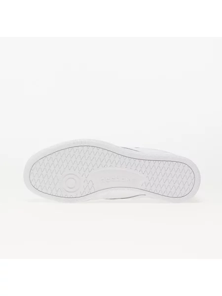 Šnurovacie čipkované klasické tenisky Reebok Club C 85 biela