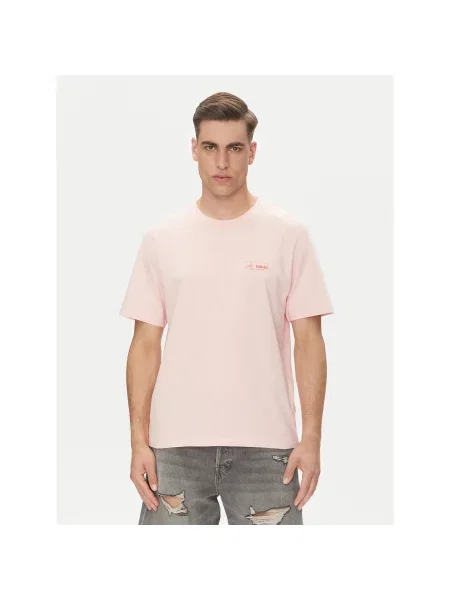 Jack&Jones Póló Almeria Relaxed Fit rózsaszín