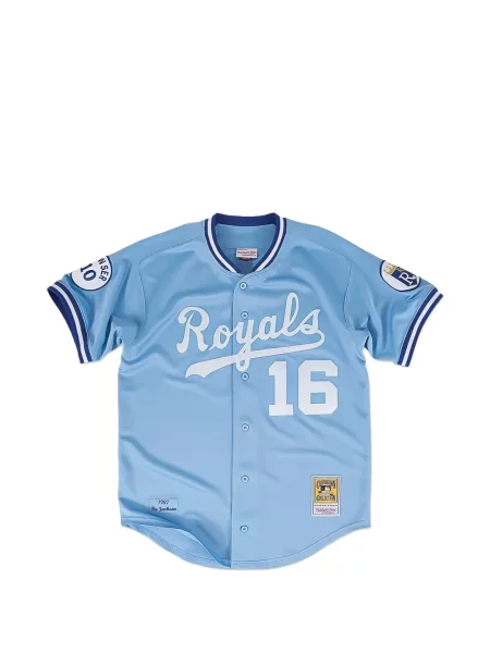 Košile Mitchell & Ness modrá