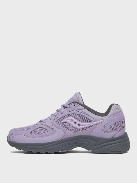 Шкіряні кросівки Saucony Jazz фіолетові