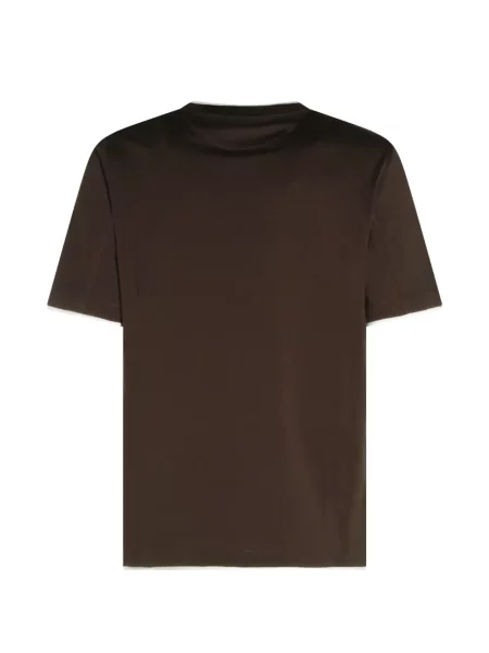 Tricou Brunello Cucinelli maro